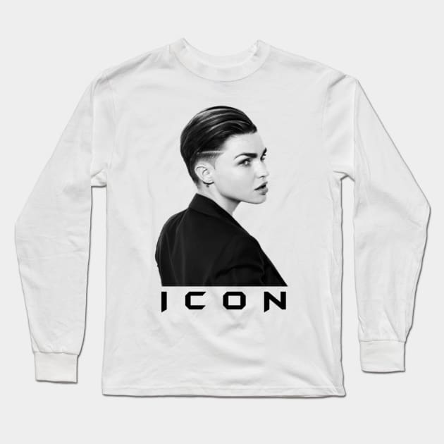 Ruby Rose Icon Long Sleeve T-Shirt by TheGoodStore